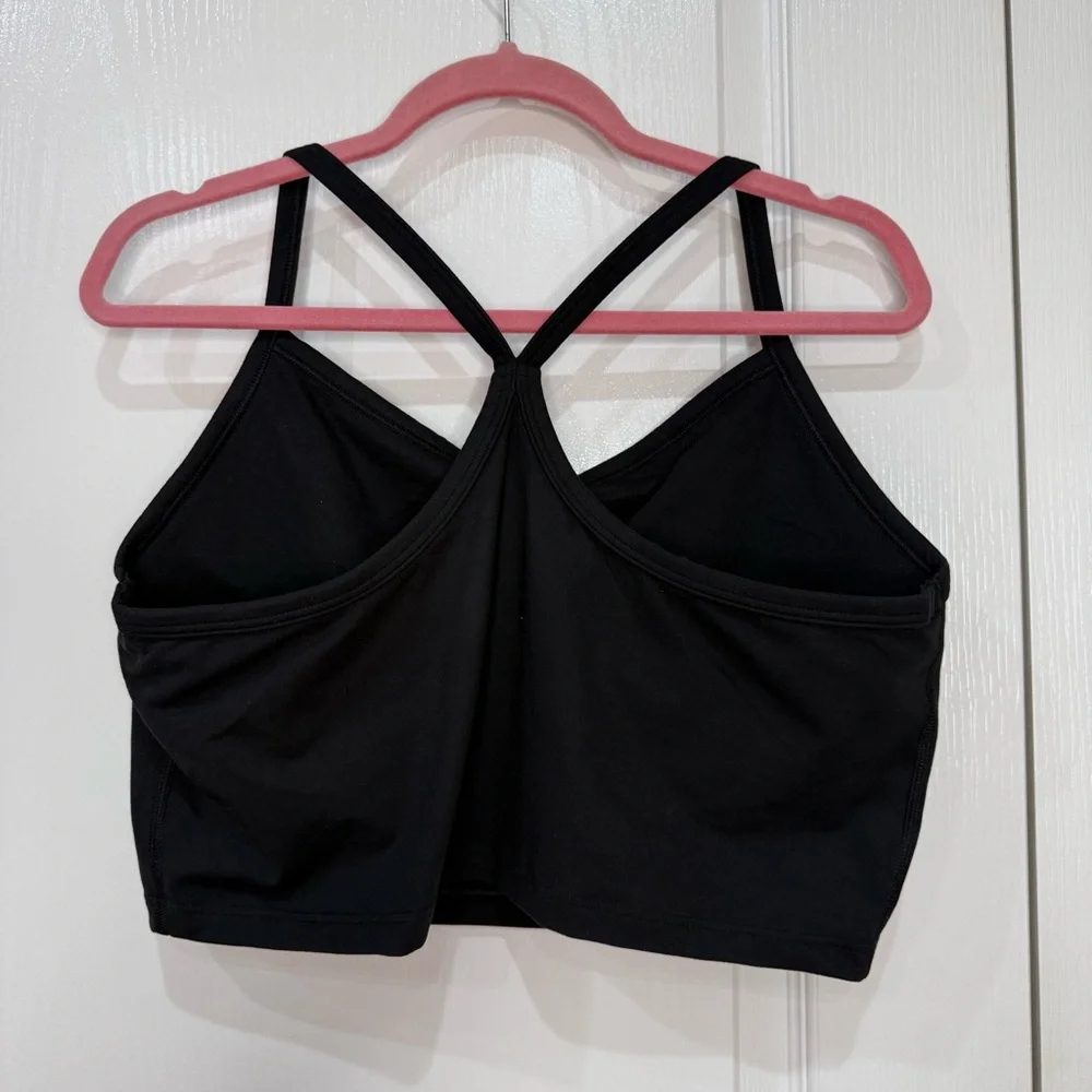 Aerie Black Lightweight Sports Bra - Picture 4 of 7